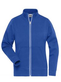 Arbeits Sweatjacke Damen Blau